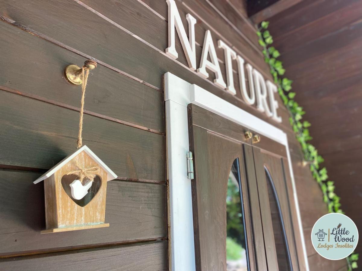 Little Wood Lodges Insolites Bailly-aux-Forges Exterior foto