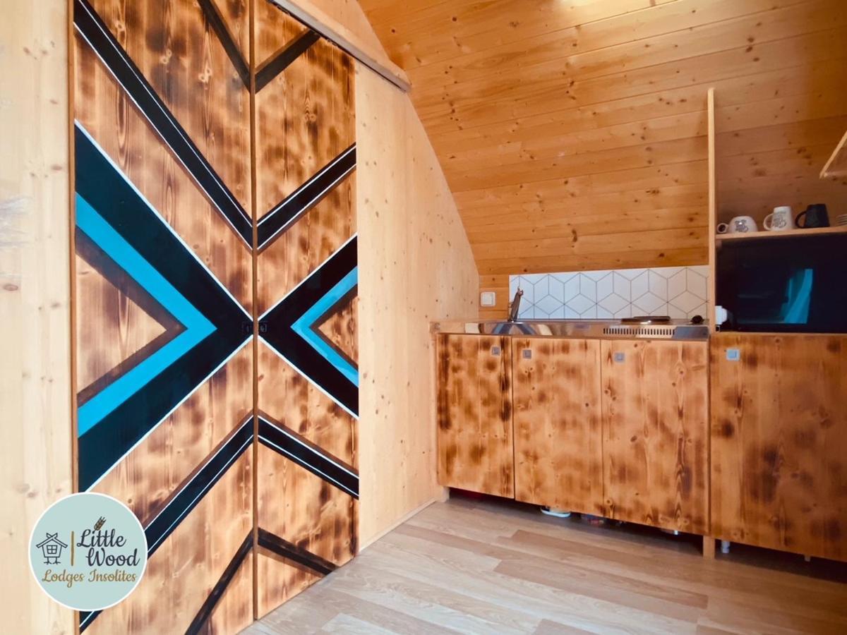 Little Wood Lodges Insolites Bailly-aux-Forges Exterior foto