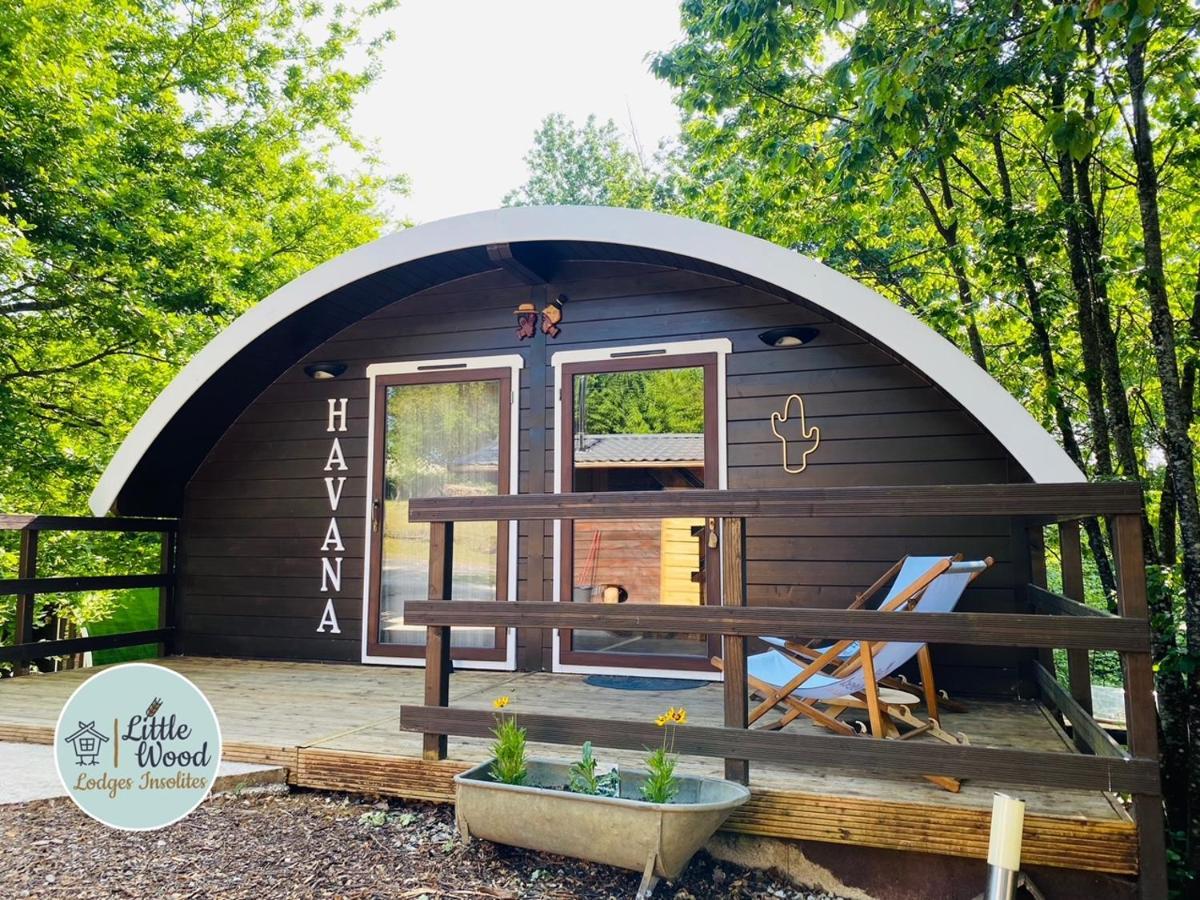 Little Wood Lodges Insolites Bailly-aux-Forges Exterior foto